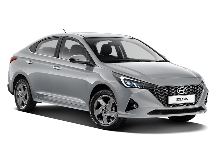 Hyundai Solaris Серебристый